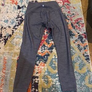 Lululemon Athletica Dark Gray Leggings- no tags - removed.